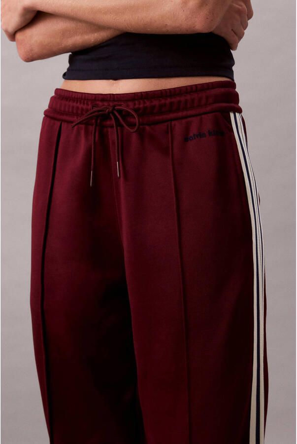Calvin Klein Jeans Straight fit sweatpants met contraststrepen model 'Terry' - Foto 7