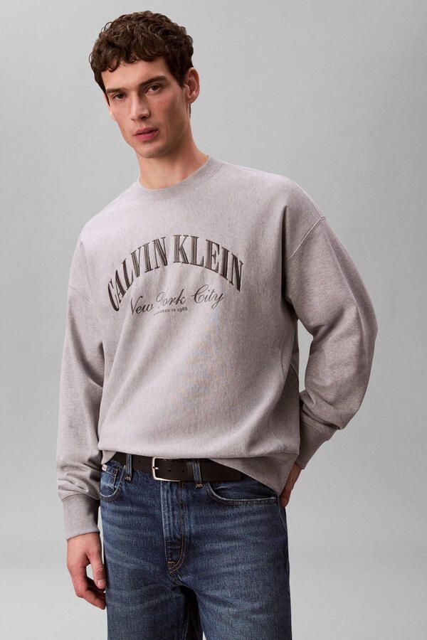 CALVIN KLEIN JEANS sweater grijs
