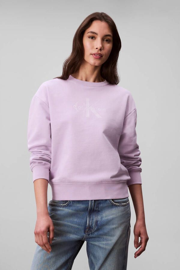 Calvin Klein Sweatshirt LS MNLG FRNCH TRRY R - Foto 3