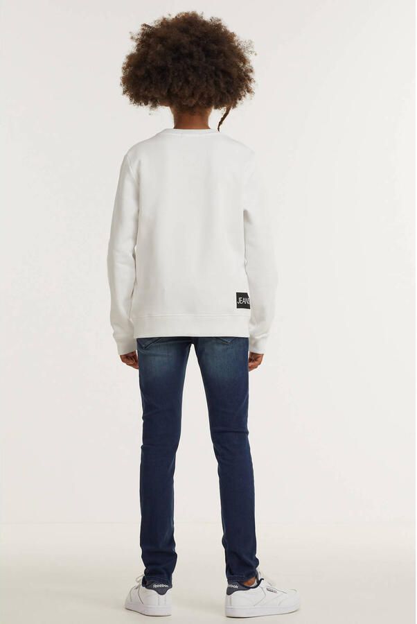 Calvin Klein Jeans sweater van katoen wit Logo 152 - Foto 2