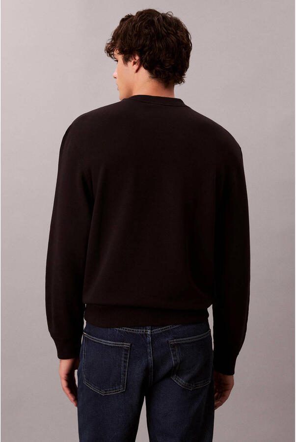 Calvin Klein Jeans Sweatshirt met labelstitching - Foto 2