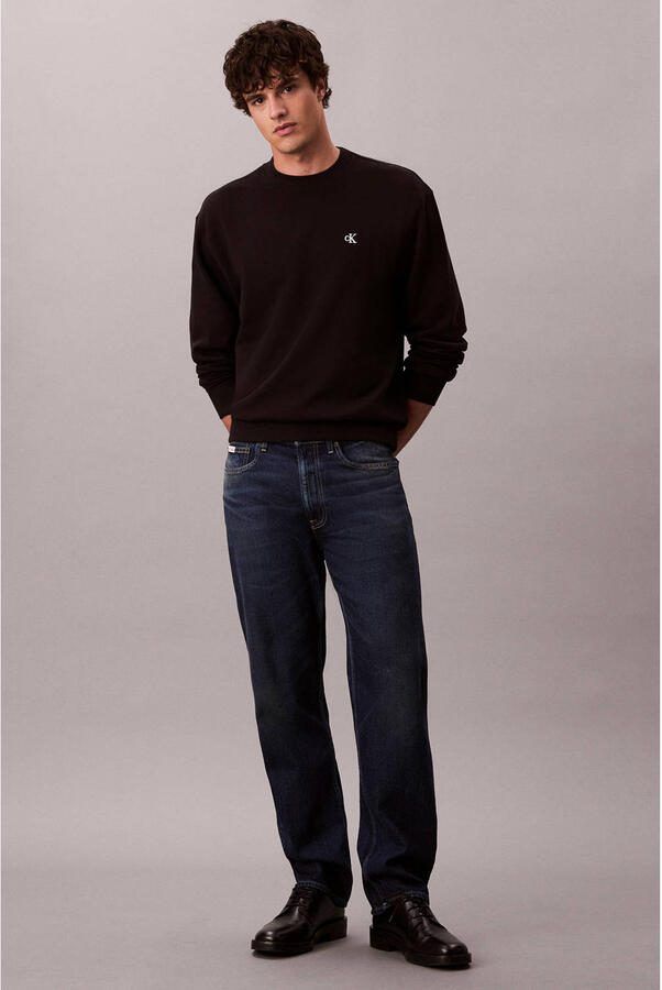 Calvin Klein Jeans Sweatshirt met labelstitching - Foto 3
