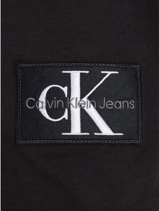 Calvin Klein Patch T-Shirt Les Noirs Black Heren