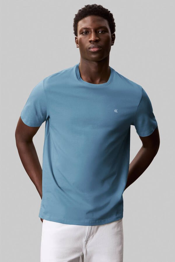 Calvin Klein T-shirt SS SMOOTH CTTN SOLID CREWNK TEE