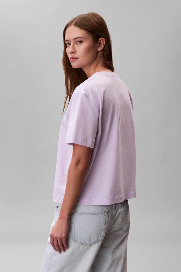 CALVIN KLEIN JEANS T-shirt lila - Foto 2