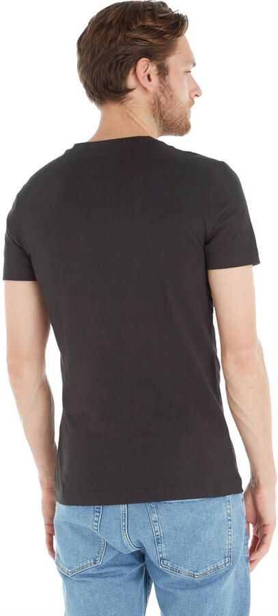 Calvin Klein Jeans Heren T-shirt Polo Herfst Winter Collectie Black Heren - Foto 2