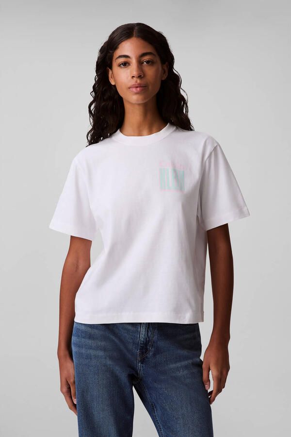 Calvin Klein Jeans T-shirt Korte Mouw Boxy Fit