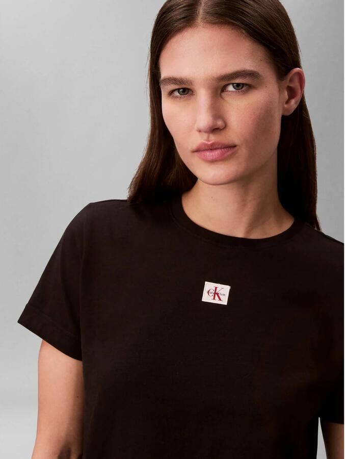 Calvin Klein Jeans regular fit T-shirt van puur katoen - Foto 2