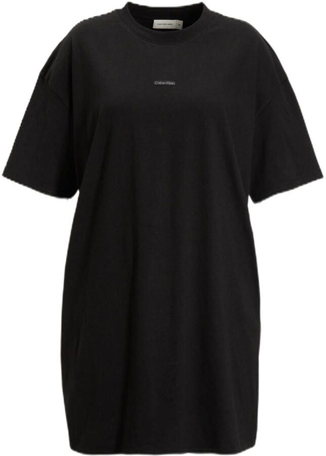 CALVIN KLEIN JEANS T-shirtjurk zwart