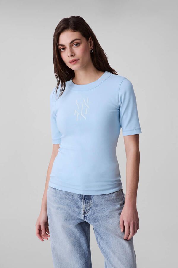 CALVIN KLEIN JEANS top blauw