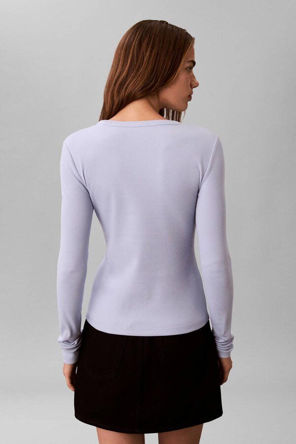 Calvin Klein Jeans T-Shirt Lange Mouw T-Shirt Manches Longues - Foto 3