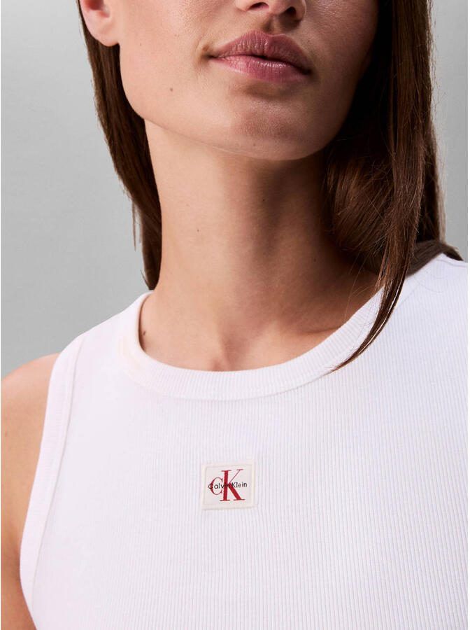 Calvin Klein Jeans Tanktop met labeldetail - Foto 2