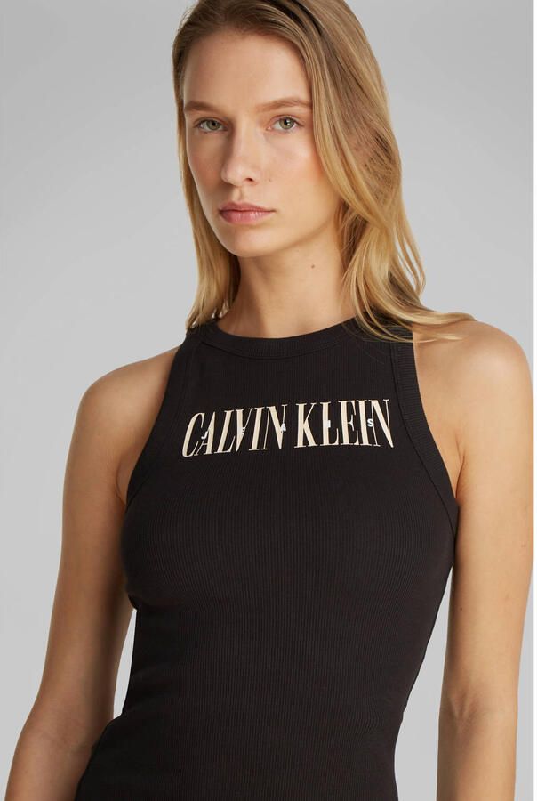 Calvin Klein Jeans Top VARSITY CALVIN KLEIN RIB TANK