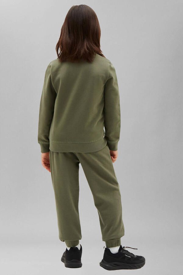 Calvin Klein joggingbroek olijfgroen - Foto 3