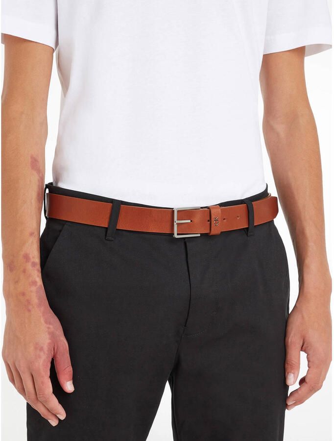 Calvin Klein Leren riem FORMAL BELT 3.5CM