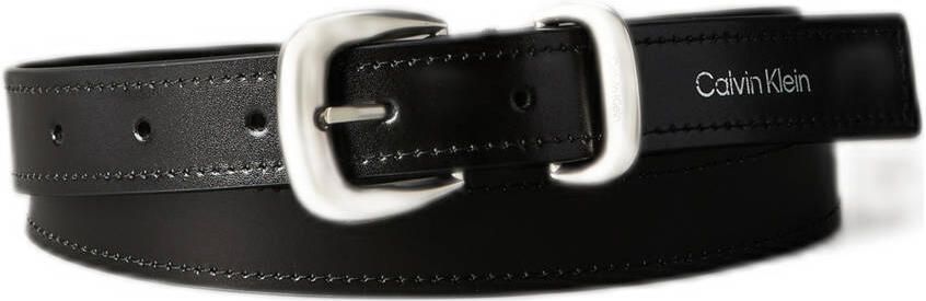 Calvin Klein Leren riem Regular fit verstelbare maat - Foto 2