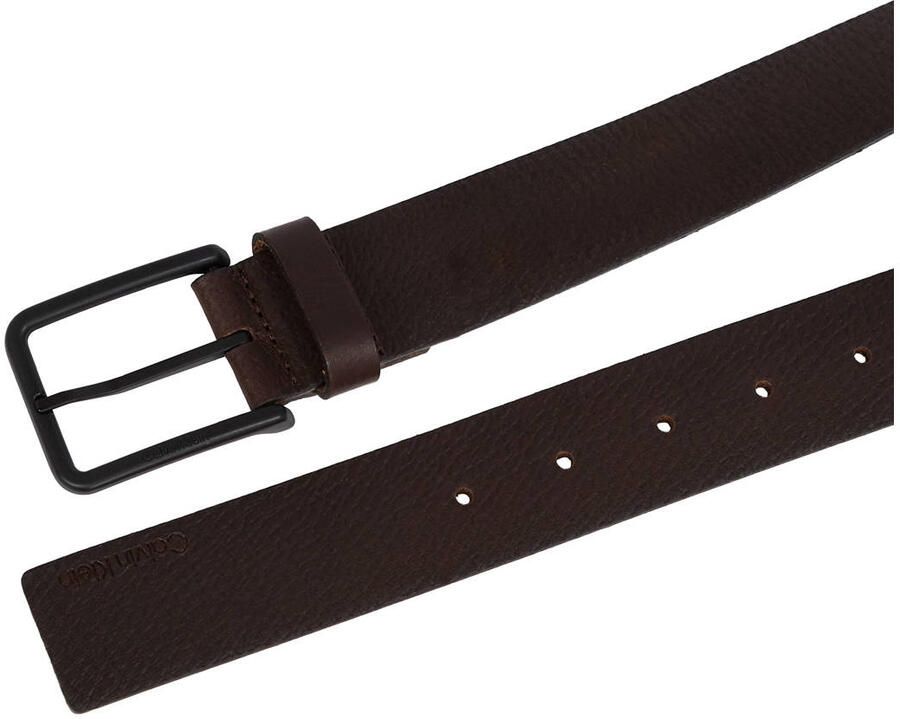 Calvin Klein Leren riem WARMTH PB 35MM Logoprint eenvoudige doornsluiting - Foto 2