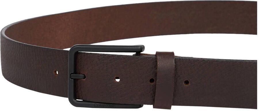 Calvin Klein Leren riem WARMTH PB 35MM Logoprint eenvoudige doornsluiting