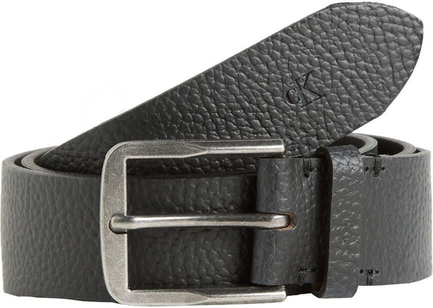 Calvin Klein Leren riem CLASSIC FLAT 35MM