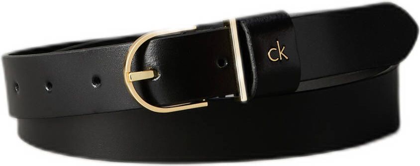 Calvin Klein Leren riem CK METAL LOOP ROUND BUCKLE 25MM - Foto 2