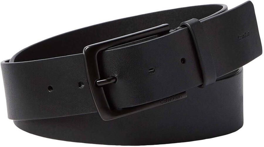 Calvin Klein leren riem zwart