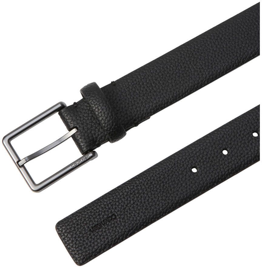 Calvin Klein leren riem zwart - Foto 2