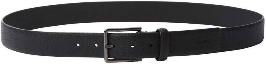 Calvin Klein leren riem zwart - Foto 3