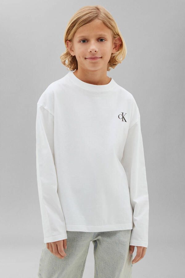 Calvin Klein longsleeves wit (set van 2)