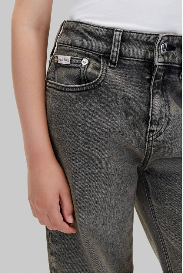 Calvin Klein loose fit jeans onyx black Zwart Jongens Denim Effen - Foto 2