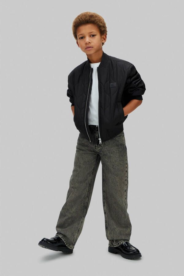 Calvin Klein Loose fit high waist loose fit jeans black denim