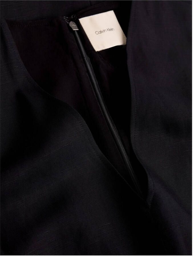 Calvin Klein midi jurk zwart - Foto 2