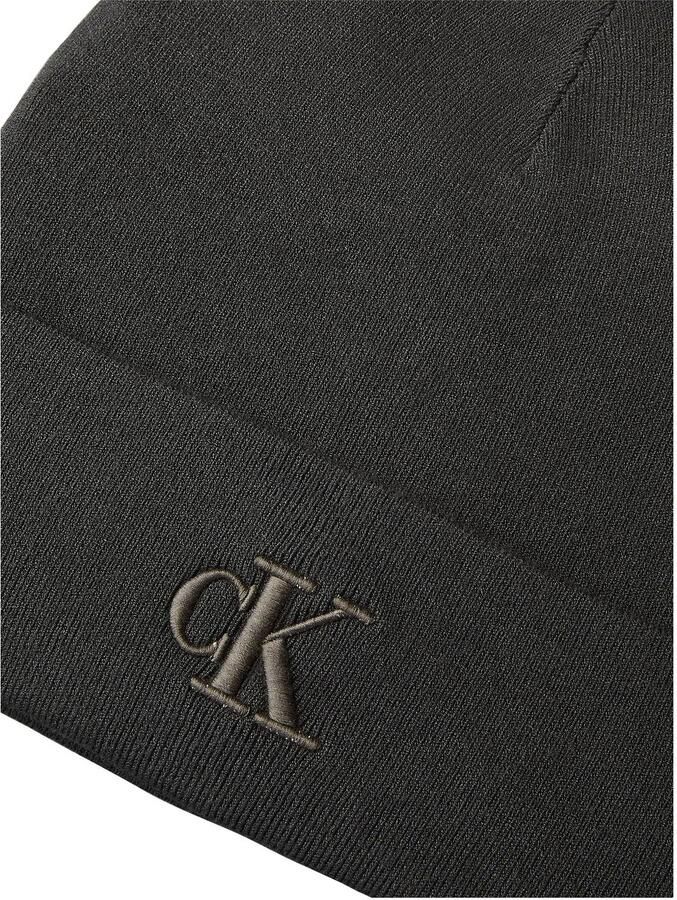 Calvin Klein Jeans Muts Ck Fine Rib Beanie - Foto 2