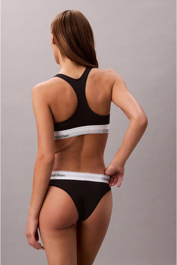 Calvin Klein Underwear Icon Cotton Bralette Zwart- Dames Zwart - Foto 2