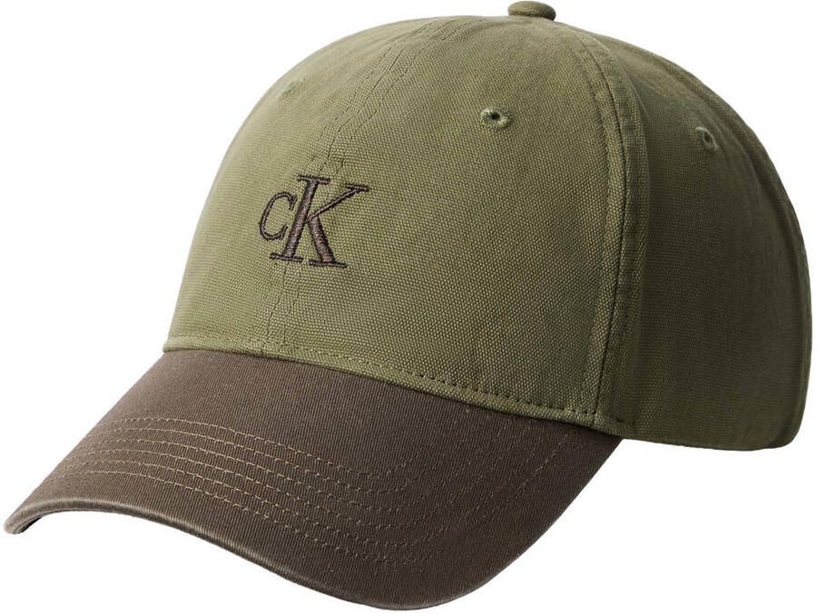 CK Calvin Klein Baseballpet met Gestikt logo