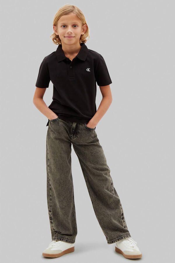 Calvin Klein Jeans regular fit poloshirt van katoenmix - Foto 2