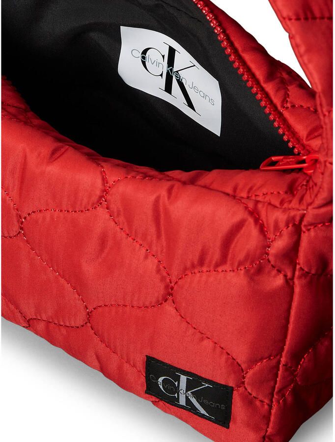 Calvin Klein quilted schoudertas rood - Foto 2