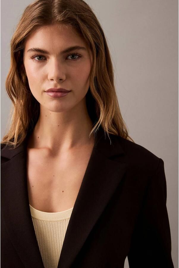 Calvin Klein regular blazer zwart - Foto 2