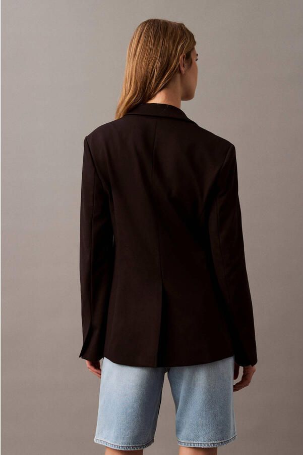 Calvin Klein regular blazer zwart - Foto 3