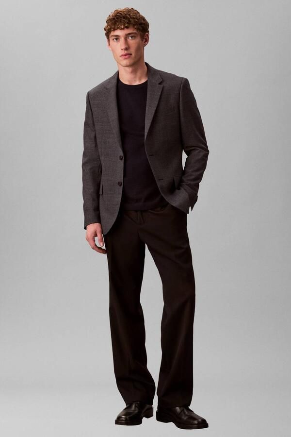 Calvin Klein Gebreide trui LS 100% MERINO CREW 14GG - Foto 3