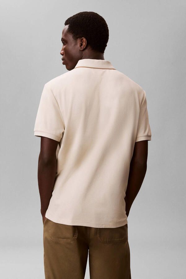 CK Calvin Klein poloshirt met gestikt logo van puur katoen - Foto 2