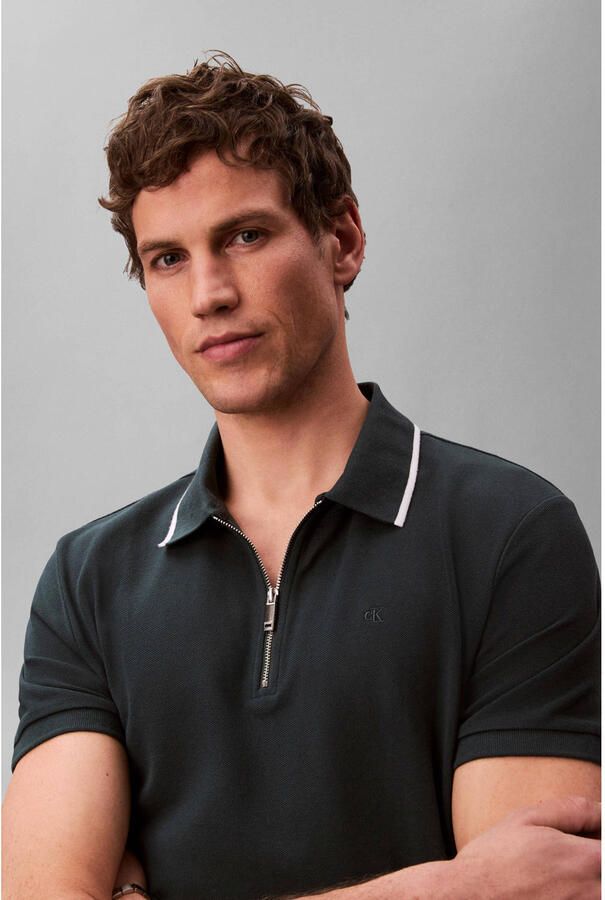 Calvin Klein regular polo petrol - Foto 2