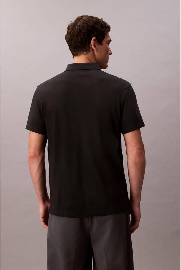 Calvin Klein Jeans Polo Shirt Korte Mouw SS SUPIMA CHEST EMB LV04LB276 - Foto 6