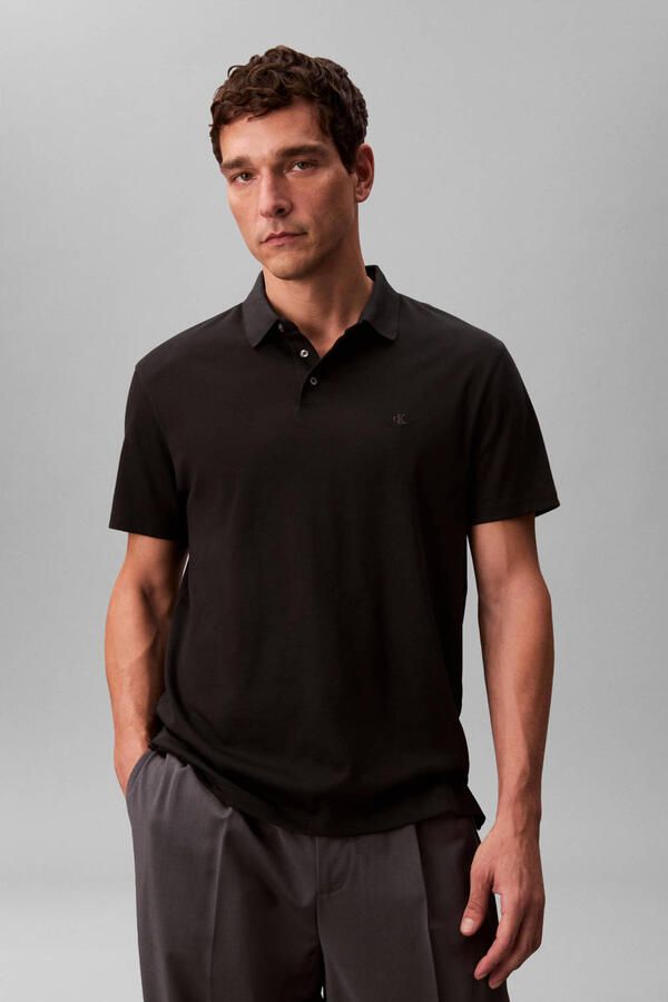 Calvin Klein Jeans Polo Shirt Korte Mouw SS SUPIMA CHEST EMB LV04LB276