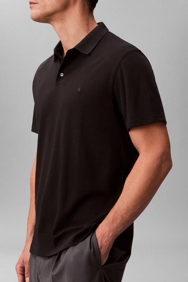Calvin Klein Jeans Polo Shirt Korte Mouw SS SUPIMA CHEST EMB LV04LB276 - Foto 2