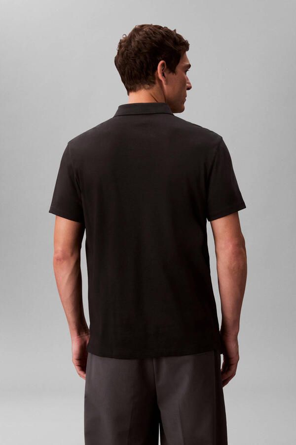 Calvin Klein Jeans Polo Shirt Korte Mouw SS SUPIMA CHEST EMB LV04LB276 - Foto 3
