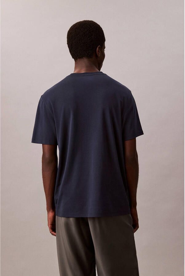 Calvin Klein Jeans T-shirt Korte Mouw SS SUPIMA CHEST EMB CREWNECK TEE - Foto 2