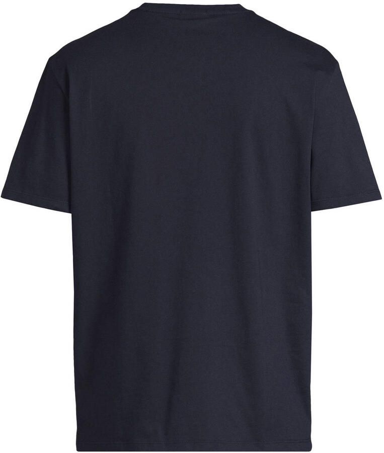 Calvin Klein regular T-shirt donkerblauw