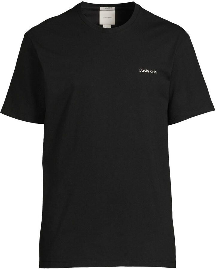 Calvin Klein regular T-shirt zwart