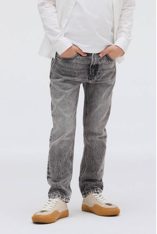 Calvin Klein regular waist regular fit jeans grey denim