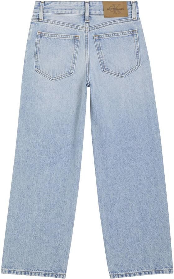 Calvin Klein relaxed fit jeans dante wash Blauw Jongens Denim Effen - Foto 2